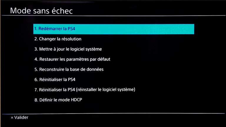 Reparation probleme hdmi PS4 : comment gerer l affichage