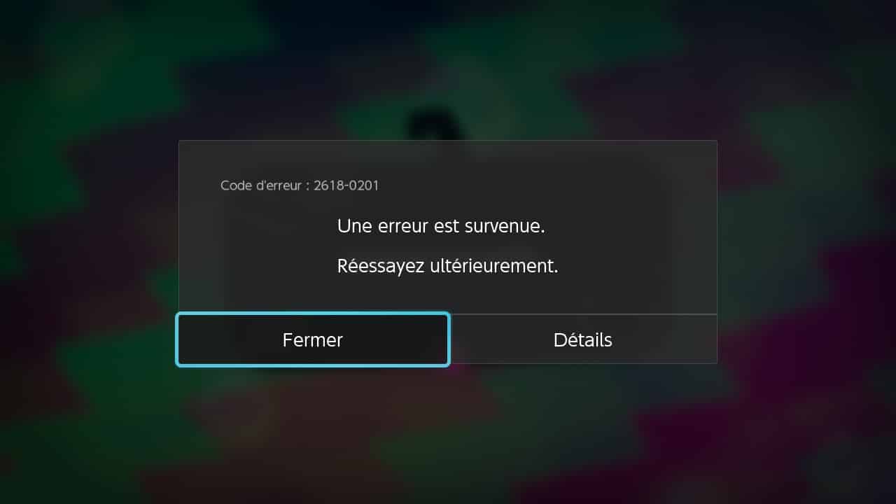 Ma Switch bug ? Comment régler le problème